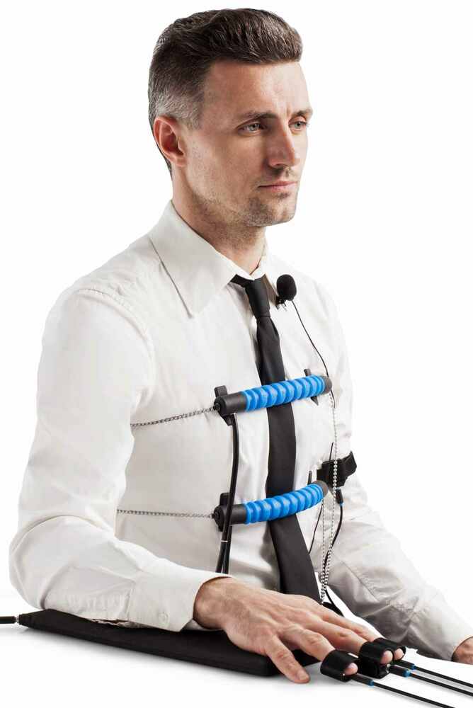 крепление датчиков полиграфа кріплення давачів поліграфа